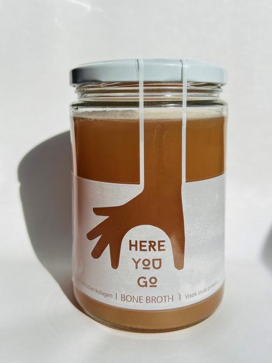 Bone Broth prirodni kolagen (600ml x 5 Komada)